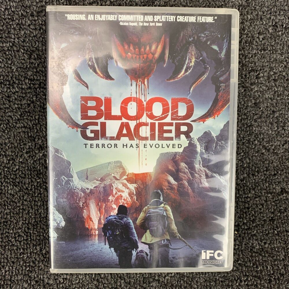 Blood Glacier Dvd Horror Gore Creatures Monsters Terror 2014